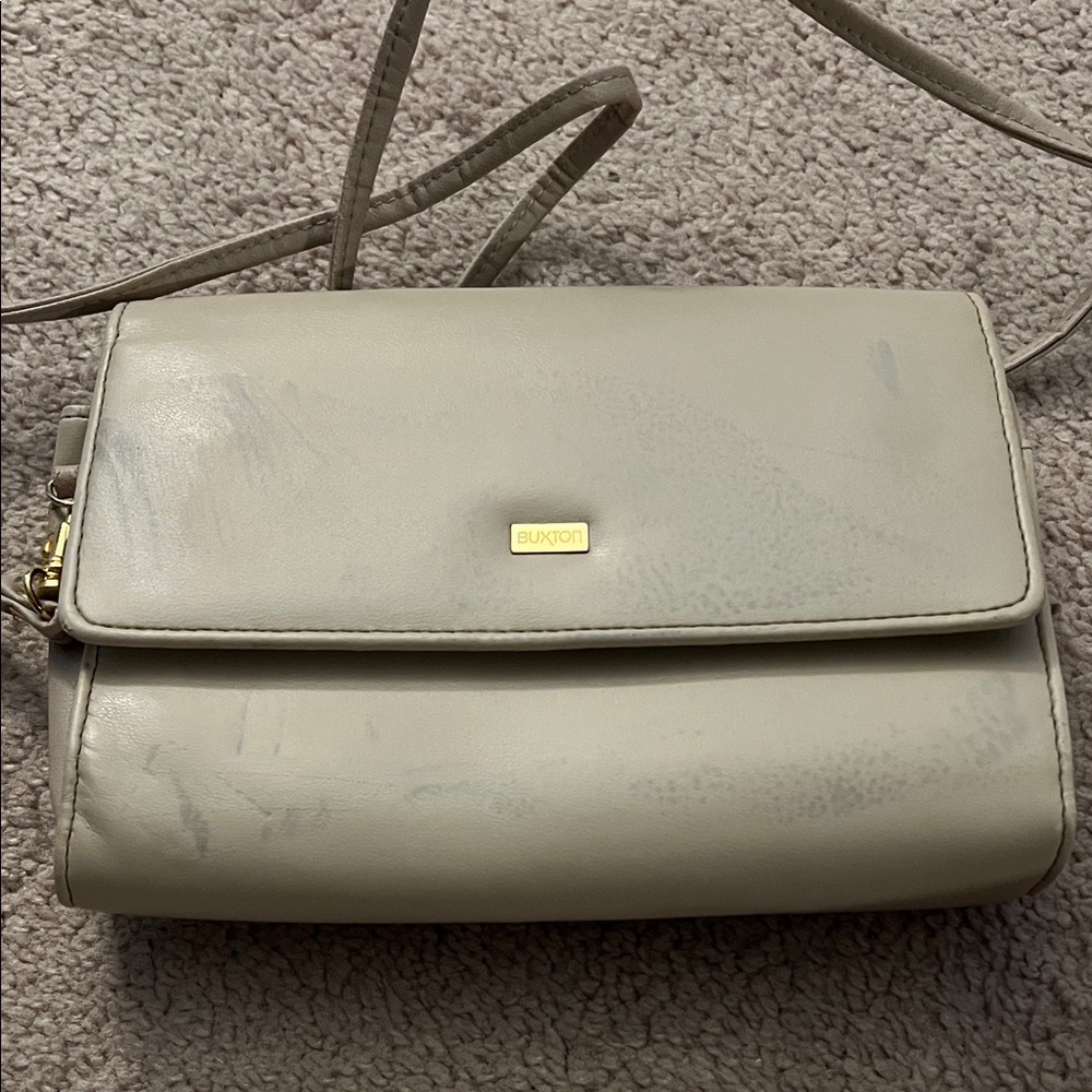 Buxton Women's Crossbody Bag in Light Taupe